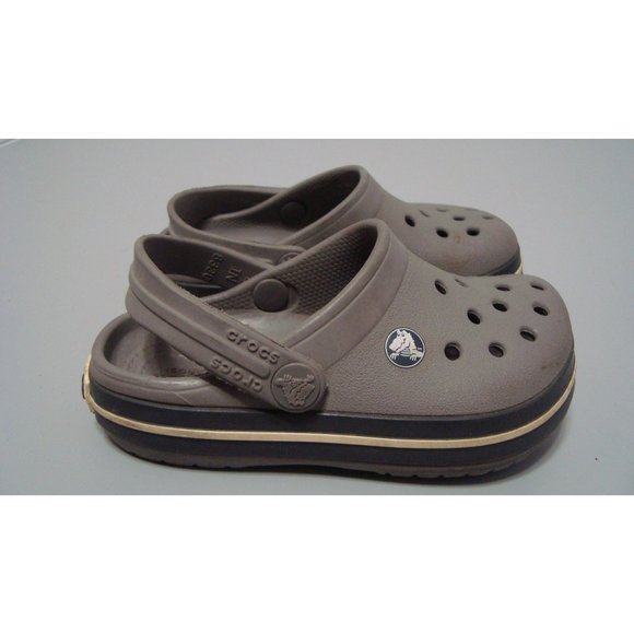 CROCS Shoes Baby Boy Crocs Gray Size C7 Good Used Condition Poshmark